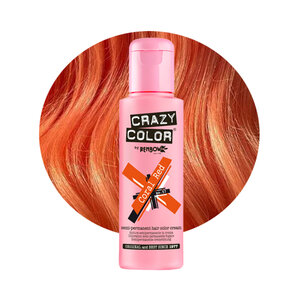 Crazy Color CORAL RED Semi-Permanent Copper Hair Dye 100ml