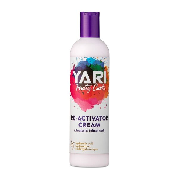 Yari Fruity Curls Yari Fruity Curls - Krullen re-activator - Heractiveert en hydrateert krullen - Vermindert pluis en behoudt volume - 355ml