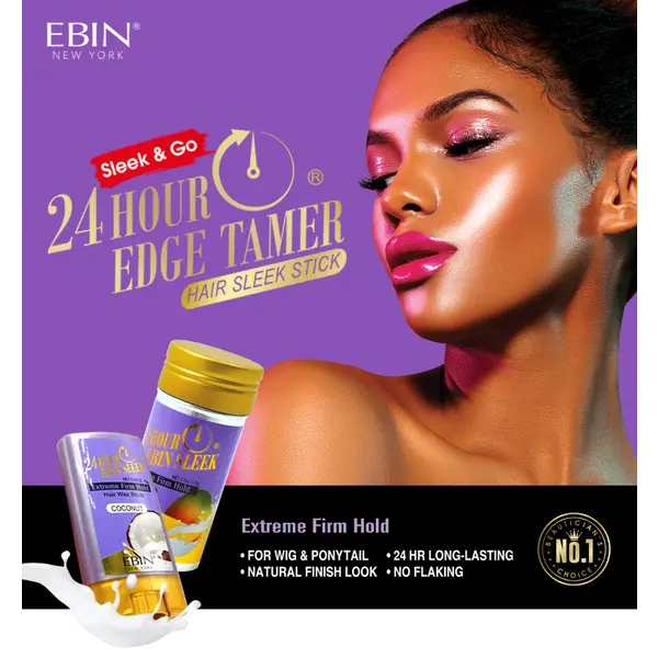 EBIN New York EBIN 24 Hour Edge Tamer Sleek Hair Wax Stick - Original 75g