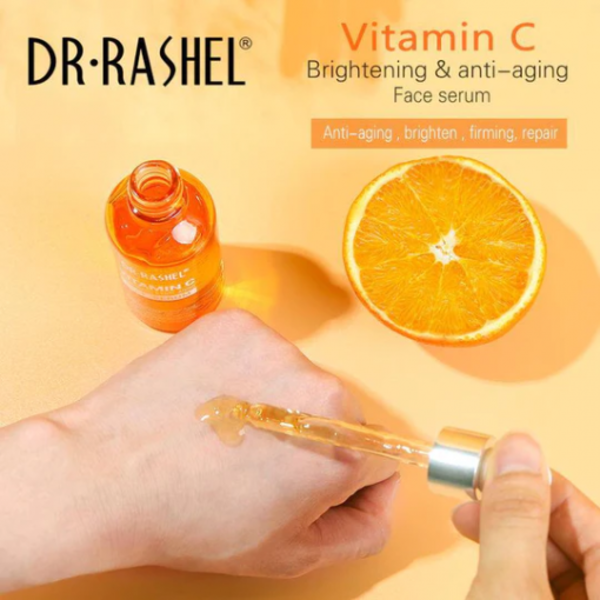 Dr Rashel Dr Rashel - Vitamine C serum - Vermindert rimpels, verheldert huid en vervaagt verkleuringen - 50ml