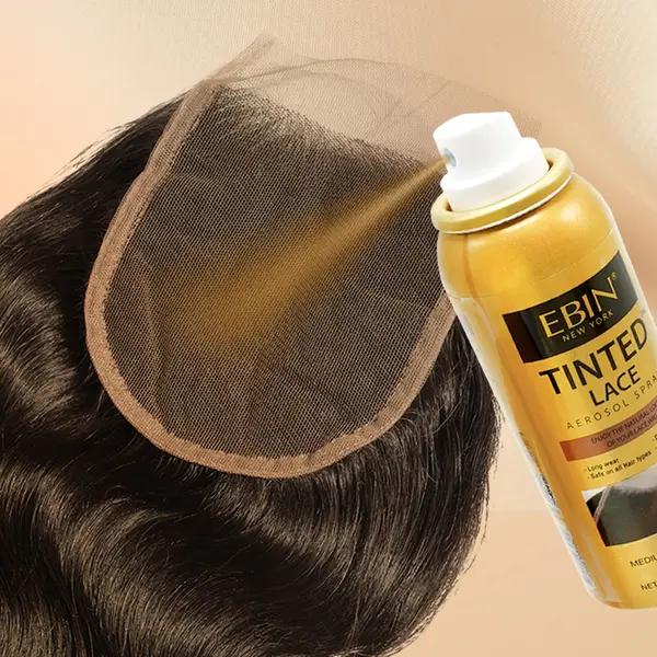 EBIN New York EBIN New York - Lace spray - Sneldrogend, vlekvrij en waterdicht - Gelijkmatige dekking zonder bleken - 80ml