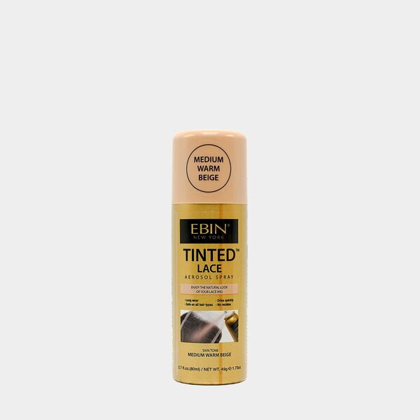 EBIN New York EBIN Tinted Lace Aerosol Spray - Medium Warm Beige 80ml