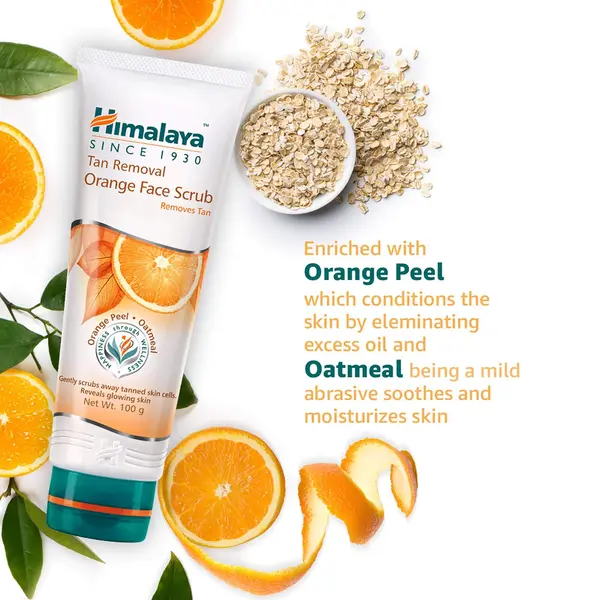 Himalaya Himalaya Tan Removal Orange Face Scrub 100g