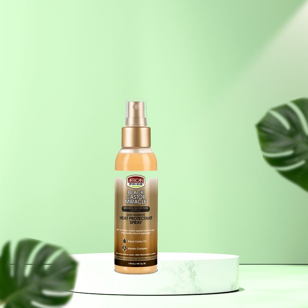 African Pride Anti-Humidity Heat Protectant Spray