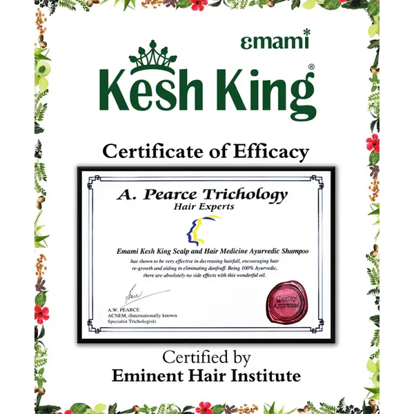 kesh king Anti-Hairfall Aloe Vera and ayurvedic Shampoo - 340ml