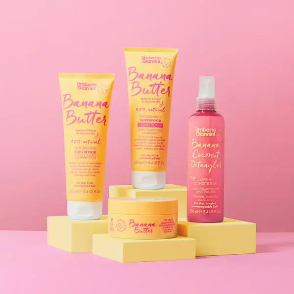 Umberto Giannini Banana Butter Wash & Style Kit