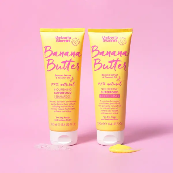 Umberto Giannini Banana Butter Shampoo & Conditioner Duo