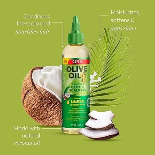 ORS ORS Olive Oil Nourishing Exotic Scalp Oil Infused With Babassu Oil(127ml)