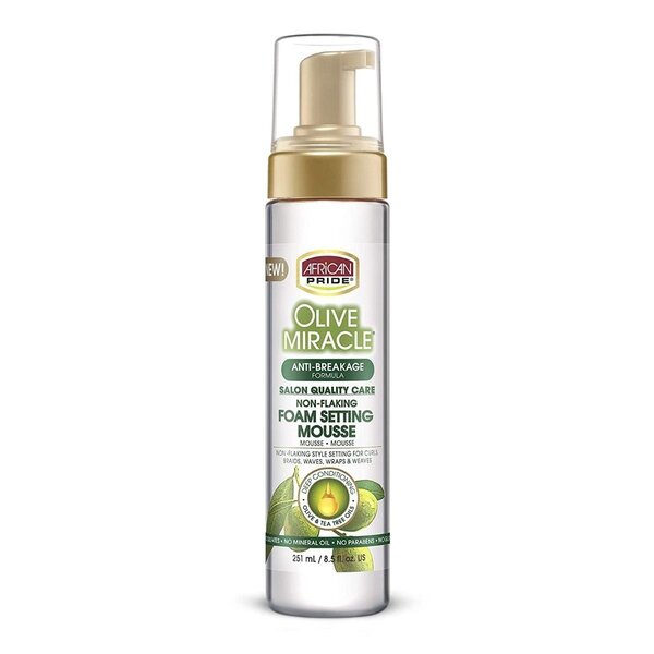 African Pride African Pride Olive Miracle Foam Setting Mousse