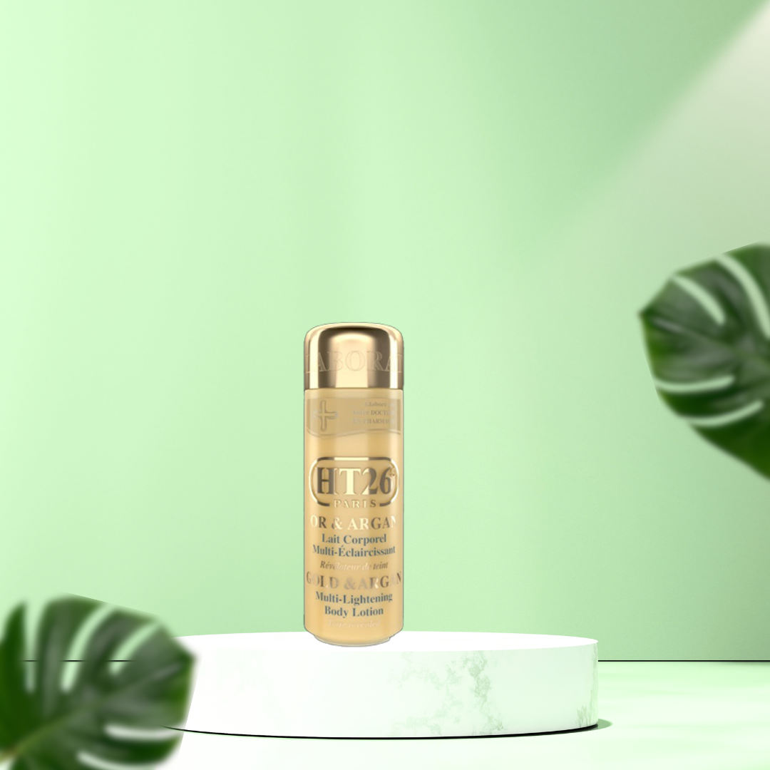 HT26 multi-lightening body lotion gold & argan