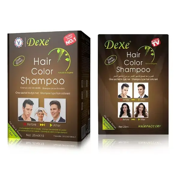 Dexe Dexe Dark Brown Color Shampoo 25ml * 10