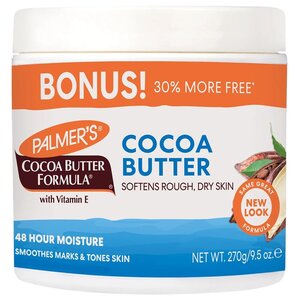 Palmer's Cocoa Butter Softens Original Solid Formula Jar 270g (Bonus Size)