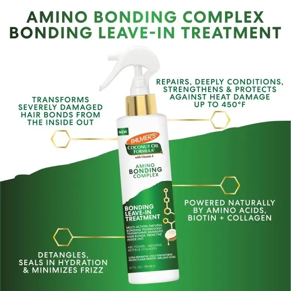 Palmer's Palmer's Coconut Oil Formula Amino Bonding Complex Bonding Leave-In Treatment 198ml
