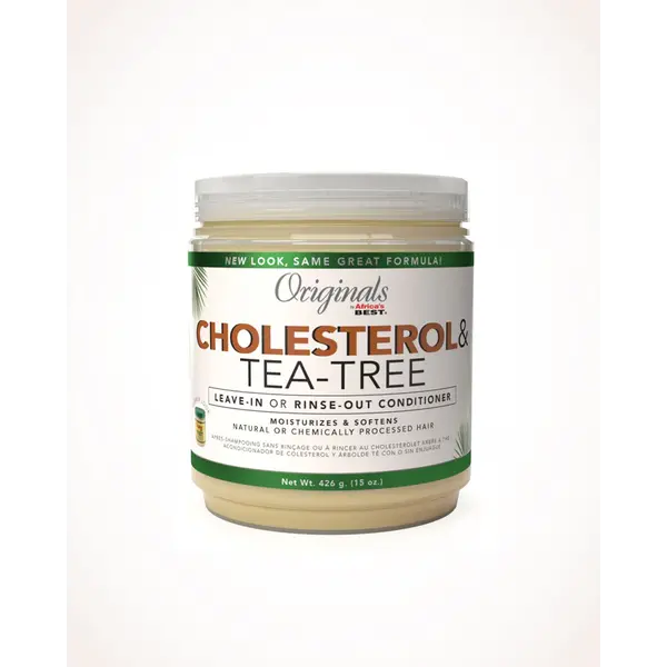 Africa's Best Africa's Best Cholesterol & Tea-Tree Leave-In or Rinse-Out Conditioner 426g