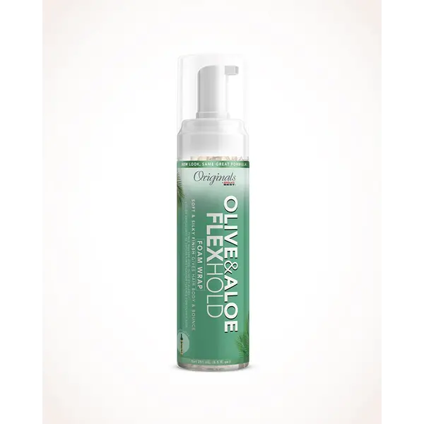 Africa's Best Africa's Best Olive & Aloe Flex Hold Foam Wrap 251ml