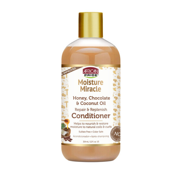 African Pride African Pride Moisture Miracle Honey, Chocolate & Coconut Oil Conditioner (354ml)