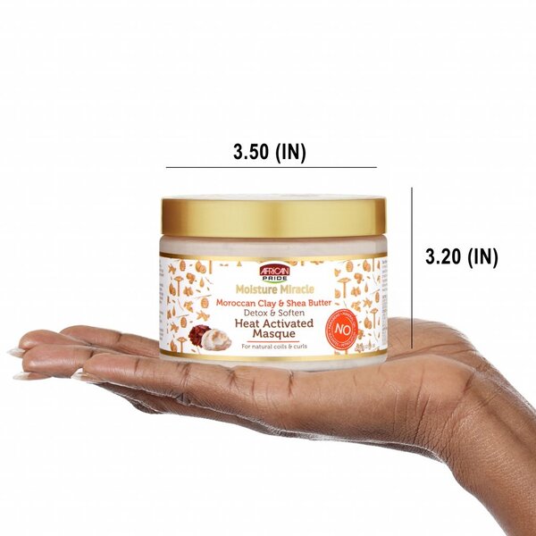 African Pride African Pride Moisture Miracle Moroccan Clay & Shea Butter Masque (340g)