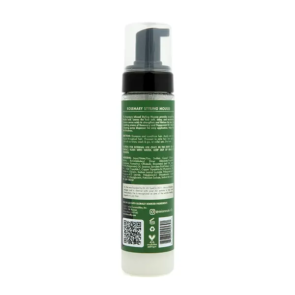 As I Am As I Am Rosemary Styling Mousse 237ml