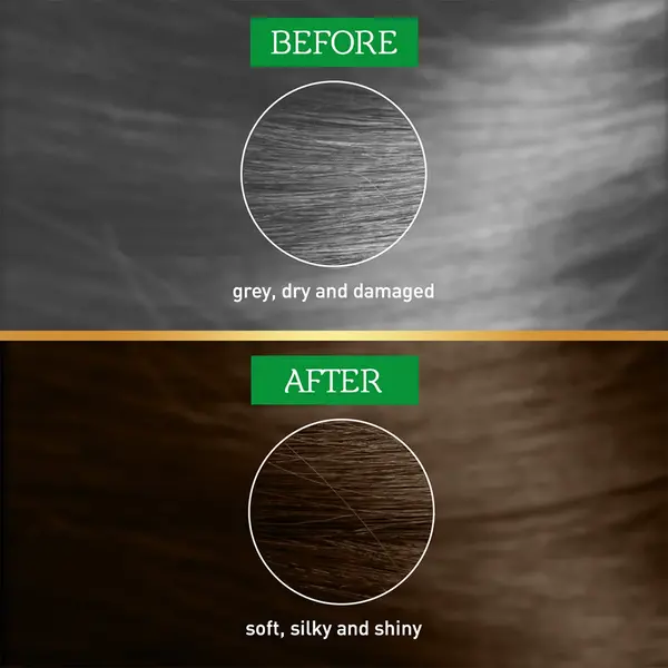 Dabur Vatika Dabur Vatika - Haarkleuring poeder Dark Brown – Versterkt met natuurlijke kruiden – Hydrateert zonder agressieve chemicalien – 6x10g