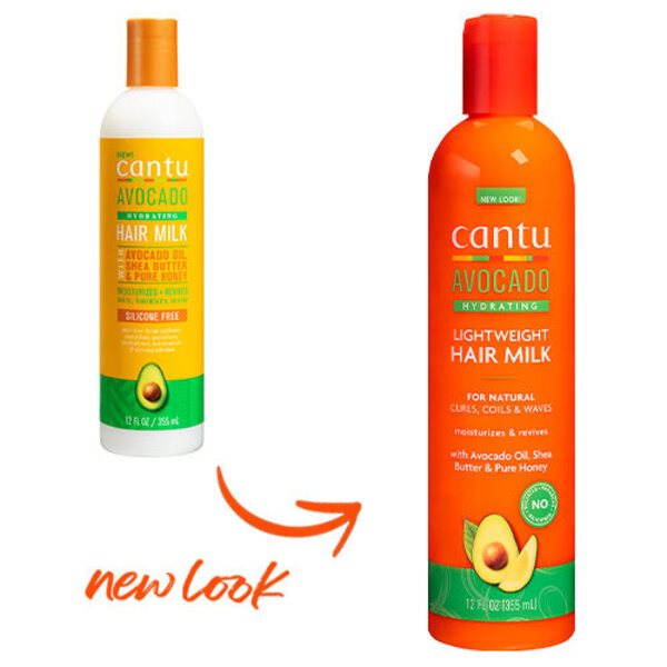 Cantu Cantu Avocado Hydraterende Lichte Hair Milk voor Voedend en Vetvrij Haar 355ml