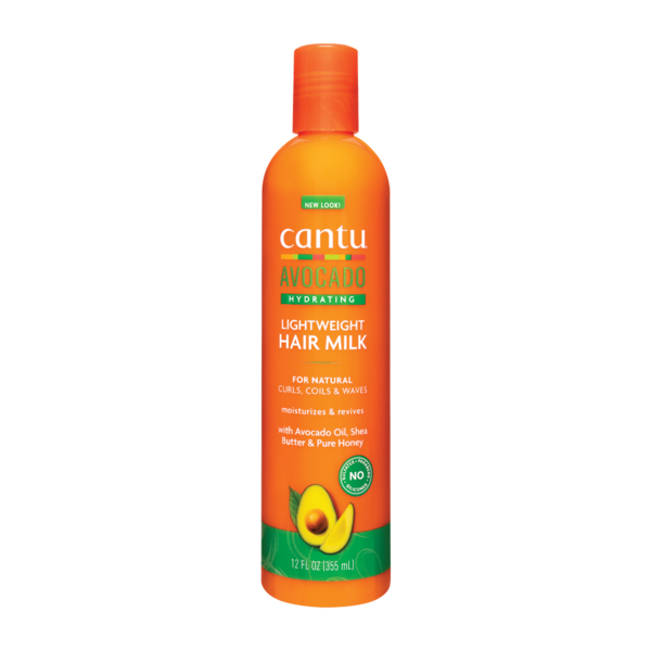 Cantu Cantu Avocado Hydraterende Lichte Hair Milk voor Voedend en Vetvrij Haar 355ml