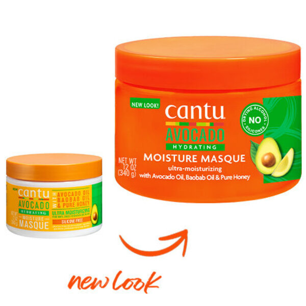 Cantu Cantu Avocado Hydraterend Haarmasker voor Droog & Beschadigd Haar 340g