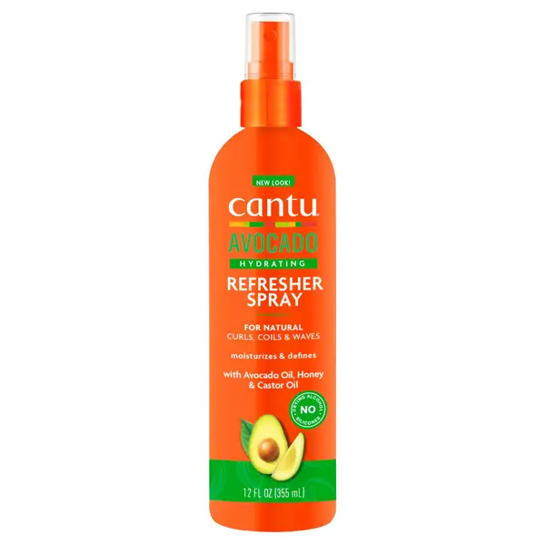 Cantu Cantu Avocado Hydrating Refresher Spray for Curls, Coils & Natural Hair 355ml