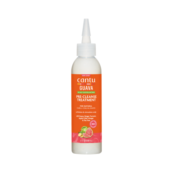 Cantu Cantu Guava Exfoliërende Scalp Pre-Cleansing Behandeling – Voorbereiding op Shampoo & Gezonde Haargroei 180ml
