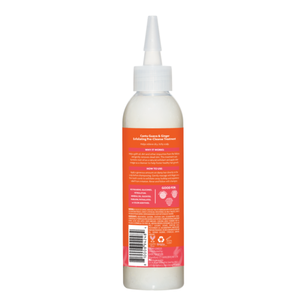 Cantu Cantu Guava Exfoliërende Scalp Pre-Cleansing Behandeling – Voorbereiding op Shampoo & Gezonde Haargroei 180ml