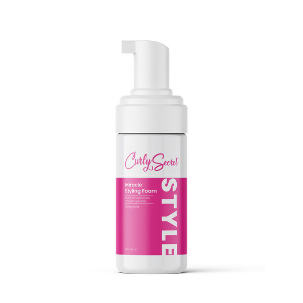 Curly Secret Curly Secret Miracle Styling Foam – Protein-Enriched Volumizing & Moisturizing Mousse (150ml)