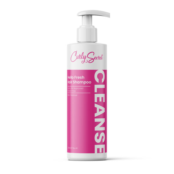 Curly Secret Curly Secret Hello Fresh Hair Shampoo – Zachte, Hydraterende Reiniging (236ml)