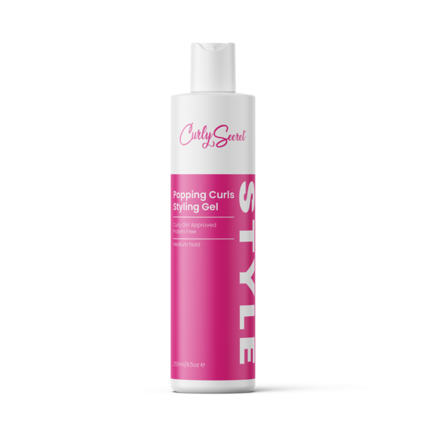 Curly Secret Curly Secret Popping Curls Styling Gel - Moisturizing & Curl-Defining (250ml)