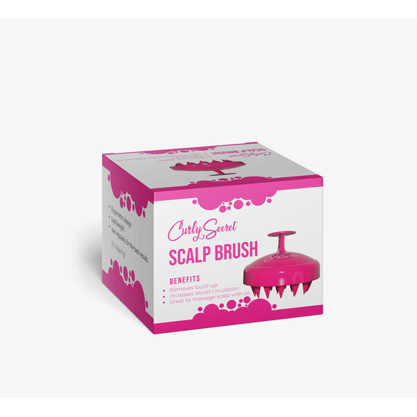 Curly Secret Curly Secret Scalp Brush – Stimulerende & Exfoliërende Borstel voor de Hoofdhuid