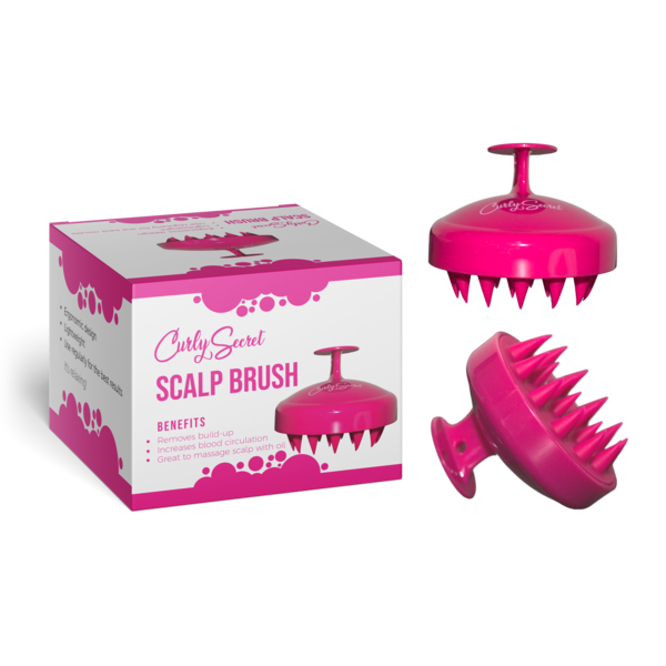 Curly Secret Curly Secret Scalp Brush – Stimulating & Exfoliating Brush for Scalp Health