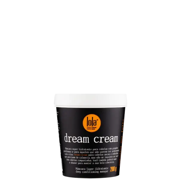Lola Cosmetics Lola Dream Cream Deep Conditioning Mask for Dry or Frizzy Hair – 200g
