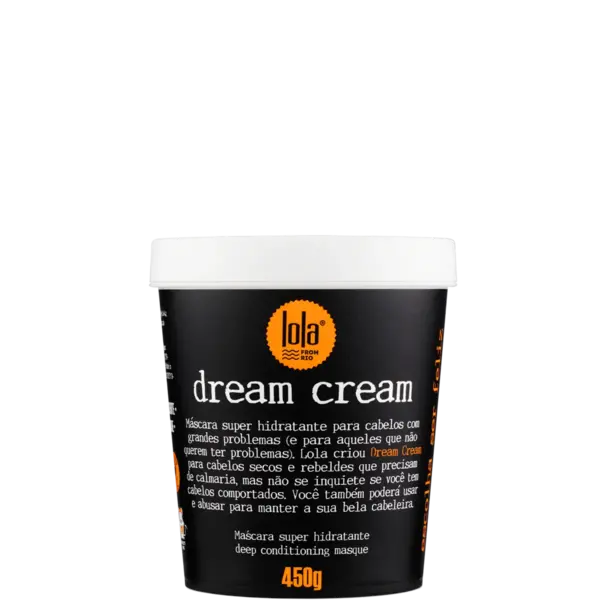Lola Cosmetics Lola Cosmetics Dream Cream Deep Conditioning Hair Mask for Dry and Frizzy Hair – 450g