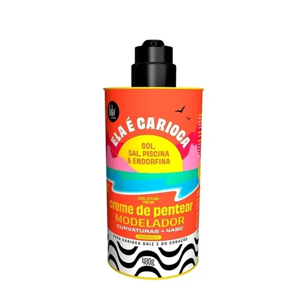 Lola Cosmetics Lola Cosmetics ELA É CARIOCA Curl Styling Cream 4ABC – Stylingcrème voor krullend en kroeshaar