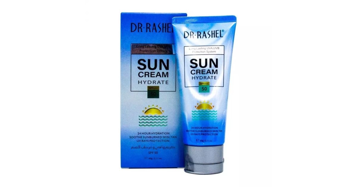 Dr. Rashel Sun Cream Hydrate SPF+50 (60g) - A&F Cosmetics