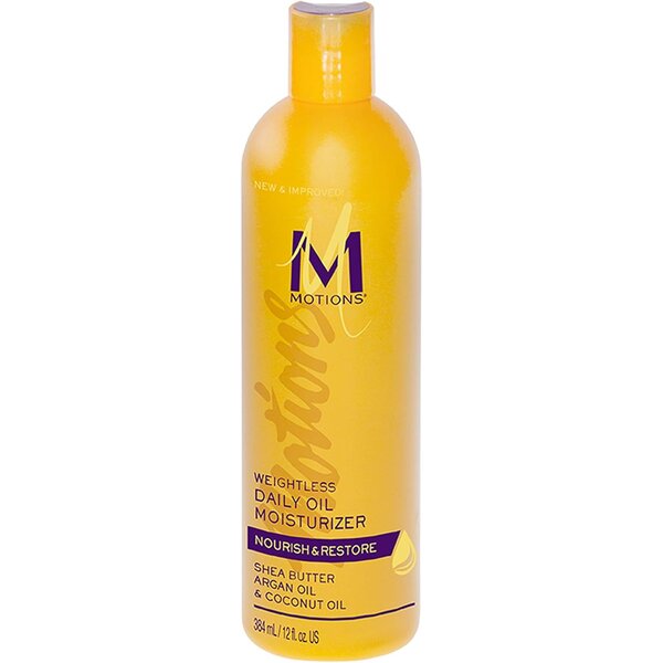 Motions Motions Dagelijkse Olie Moisturizer 384ml – Lichtgewicht verzorging met sheaboter, arganolie & kokosolie