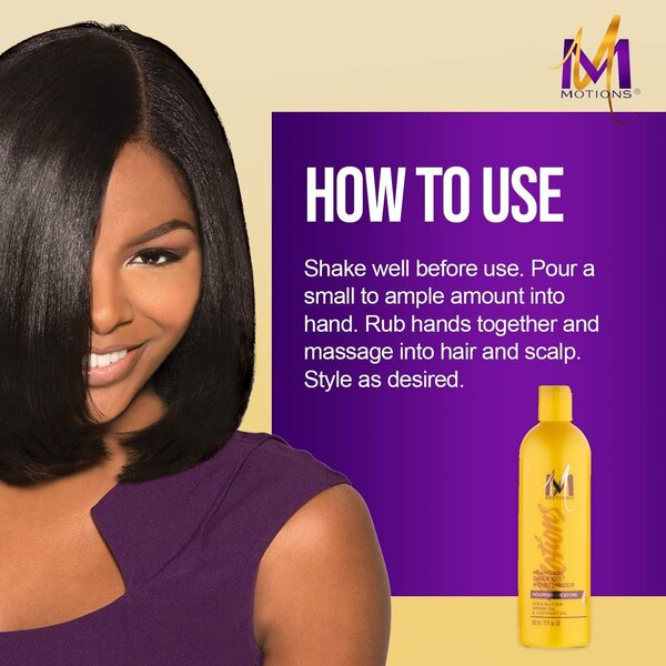 Motions Motions Daily Oil Moisturizer 384ml – Lightweight care with shea butter, argan oil & coconut oil
