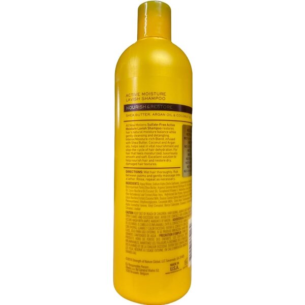 Motions Motions Sulfaatvrije Lavish Shampoo 473ml – Hydraterend met sheaboter, olijfolie & kokosolie