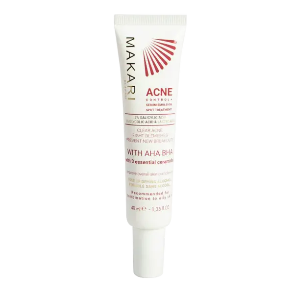 Makari Makari Acne Control Spot Treatment 40ml – Targeted care with AHA, BHA & ceramides