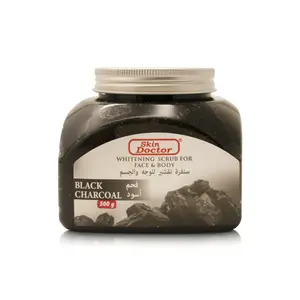 Black Charcoal Whitening Scrub For Face & Body (500g)