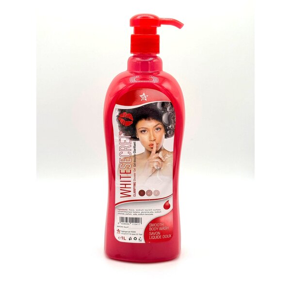 White Secret White Secret Lightening Shower Gel | Brightening Body Cleanser for Even Skin Tone | 1L