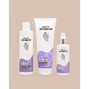 Pretty Curly Girl Blond Line Bundle Set