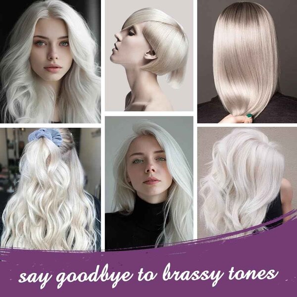 Karseell Karseell Maca Power Paars Haarmasker 500ml – Neutraliseert Gele & Koperachtige Tinten