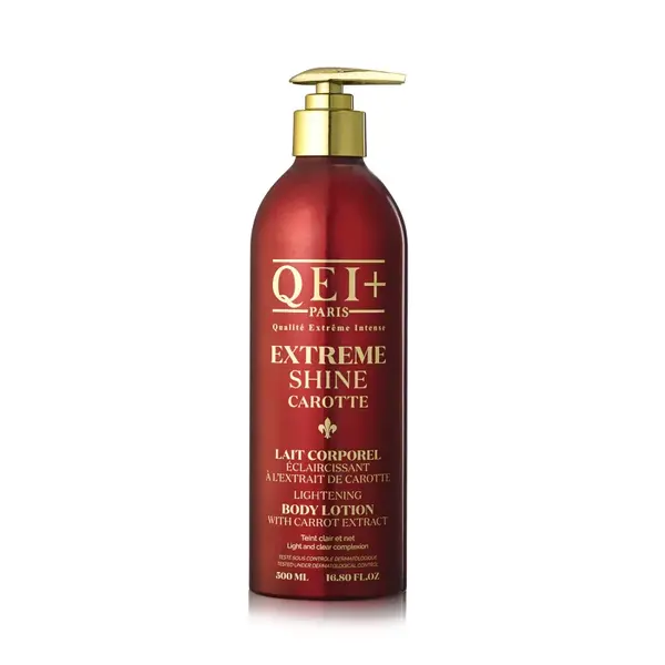 QEI+ Paris QEI+ Paris Extreme Shine Carrot Lightening Body Lotion with Carrot Extract 500ml