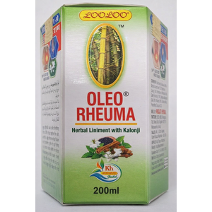 Oleo Rheuma Liniment With Kalaunji Joint aches and muscle pains oil (200ml)