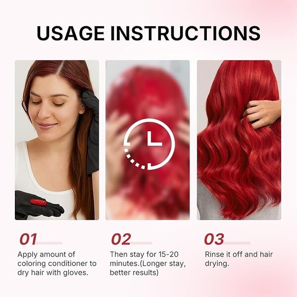 Karseell Karseell Maca Power Color Depositing Red Hair Mask 500ml – Refreshes & Enhances Red Hair Color