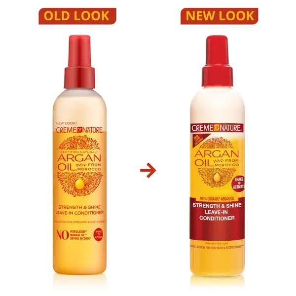 Creme of Nature Creme of Nature Argan Oil Strength & Shine Leave-In Conditioner met Marokkaanse Arganolie 250ml